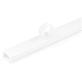 StarTech.com Solid Cable Management Raceway with Adhesive Tape & Cover, 3/4"(19mm)W x 1/2"(13mm)H - 6ft(1.8m) length, PVC Network/Power Cord Hider Kit - Wall Wire Duct System, UL Listed - TAA