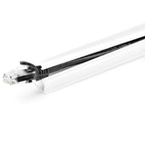 StarTech.com Solid Cable Management Raceway with Adhesive Tape & Cover, 3/4"(19mm)W x 1/2"(13mm)H - 6ft(1.8m) length, PVC Network/Power Cord Hider Kit - Wall Wire Duct System, UL Listed - TAA