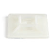 StarTech.com 100 Pack Cable Tie Mounts with Adhesive Tape for 0.21 in. (5.5 mm) Wide Ties - Nylon/Plastic Zip Tie Mounts - Electrical/Network Cable Wrap Mounts / 94V-2 Fire & UL Rated - TAA