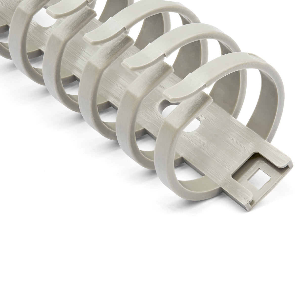 StarTech.com Flexible Cable Management Raceway Spine Vertebrae, 1-1/8"(29mm)W x 1"(25mm)H - 20"(0.5m) length, Nylon 66 Network Cable/Power Cord Hider Kit, Wall Wire Duct System, UL Listed - TAA