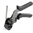 StarTech.com Metal Cable Tie Tool - Metal Zip Tie Tightener Tool - Stainless Steel Cable Tie Installation Gun - Tensioning & Cutting Zip Ties Tool - Tensioner & Cutter for Metal Tie Wrap - TAA