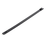 StarTech.com 9"(22cm) Metal Cable Ties - 1/4"(7mm) wide, 2-1/4"(55mm) Bundle Dia. 100lb(45kg) Tensile Strength, Nylon Coated 316 Stainless Steel, Self Locking Metal Detectable Ties, 50 Pack - TAA