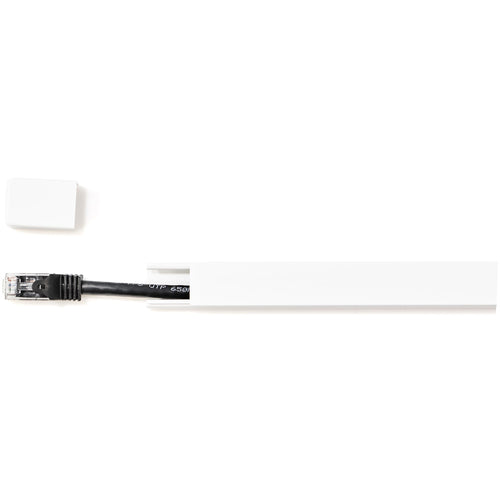 StarTech.com 20 Pack Cable Raceway End Cap for CBMWWD3211 - Cable Management Accessories - Channel Raceway Fitting End Cap - Cable Raceway Connectors - Wiring Duct End Piece - UL Rated