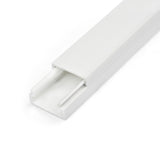 StarTech.com Solid Cable Management Raceway with Adhesive Tape & Cover, 3/4"(19mm)W x 3/8"(11mm)H - 3ft(1m) length, PVC Network/Power Cord Hider/Wall Wire Duct, Max 6 Cables, UL Listed - TAA