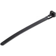 StarTech.com 5"(12cm) Reusable Cable Ties - 1/4"(7mm) wide, 1-1/8"(30mm) Bundle Dia. 50lb(22kg) Tensile Strength, Releasable Nylon Ties, Indoor/Outdoor, 94V-2/UL Listed, 100 Pack - Black - TAA