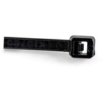 StarTech.com 100-Pack 6"(15cm) Cable Ties - 1/8"(3.6mm) wide, 1-3/8"(39mm) Bundle Diameter, 40lb(18kg) Tensile Strength, Nylon Self Locking Zip Ties with Curved Tip, UL Listed, Black - TAA