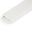 StarTech.com Solid Cable Management Raceway with Adhesive Tape & Cover, 1-1/4"(32mm)W x 3/8"(11mm)H - 3ft(1m) length, PVC Network/Power Cord Hider/Wall Wire Duct, Max 12 Cables, UL Listed - TAA