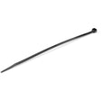 StarTech.com 8"(20cm) Cable Ties - 1/8"(4mm) wide, 2-1/8"(55mm) Bundle Diameter, 50lb(22kg) Tensile Strength, Nylon Self Locking Zip Ties with Curved Tip - 94V-2/UL Listed, 100 Pack - Black - TAA