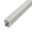 StarTech.com Open Slot Cable Management Raceway with Cover, 2"(50mm)W x 3"(75mm)H - 6.5ft(2m) length - 1/4"(8mm) Slots, PVC Network Cable Hider/Wall Wire Duct, Max 180 Cables, UL Listed - TAA