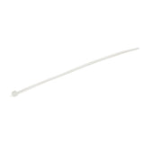 StarTech.com 1000-Pack 6"(15cm) Cable Ties - 1/8"(3.6mm) wide, 1-3/8"(39mm) Bundle Diameter, 40lb(18kg) Tensile Strength, Nylon Self Locking Zip Ties with Curved Tip, UL Listed, White - TAA