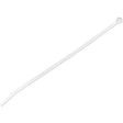 StarTech.com 10"(25cm) Cable Ties - 1/8"(4mm) wide, 2-5/8"(68mm) Bundle Diameter, 50lb(22kg) Tensile Strength, Nylon Self Locking Zip Ties w/Curved Tip, 94V-2/UL Listed, 1000 Pack - White - TAA