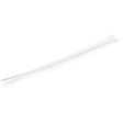 StarTech.com 4"(10cm) Cable Ties - 1/16"(2mm) wide, 7/8"(22mm) Bundle Diameter, 18lb(8kg) Tensile Strength, Nylon Self Locking Zip Ties with Curved Tip - 94V-2/UL Listed, 1000 Pack - White - TAA