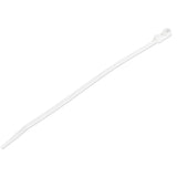 StarTech.com 8"(20cm) Cable Ties with Mounting Hole - 1/8"(4mm) wide, 2"(52mm) Bundle Diameter, 50lb(22kg) Tensile Strength, Nylon 66 Self Locking Ties w/Screw Hole, UL Listed, 100 Pack - TAA
