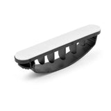 StarTech.com 100 Pack Cable Management Clips - Self Adhesive 6 Slot Cable Comb - Resusable Desktop USB/Computer/Ethernet/AV Cord Organizer - Sticky Cable Holders - Nylon Cable Clamp UL Rated - TAA