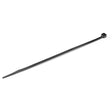StarTech.com 8"(20cm) Cable Ties - 1/8"(4mm) wide, 2-1/8"(55mm) Bundle Diameter, 50lb(22kg) Tensile Strength, Nylon Self Locking Zip Ties w/ Curved Tip - 94V-2/UL Listed, 1000 Pack - Black - TAA