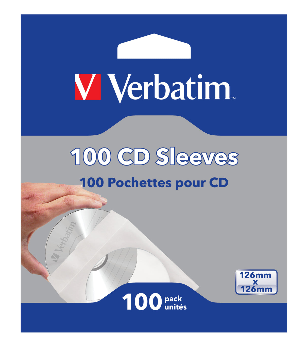 Verbatim CD Sleeves (Paper) 100pk