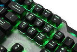 MSI UK VIGOR GK50 ELITE Mechanical Gaming Keyboard 'UK-Layout, KAILH Box-White Switches, Per Key RGB Light LED Backlit, Tactile, Floating Key Design, Water Resistant, Center'