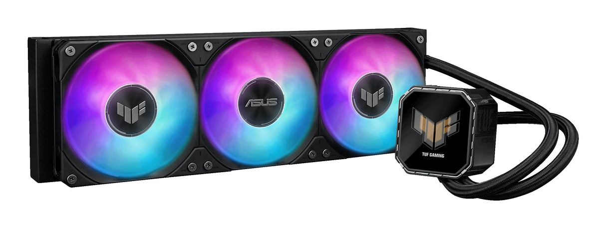 ASUS TUF Gaming LC III 360 ARGB LCD Processor All-in-one liquid cooler 12 cm Black 1 pc(s)
