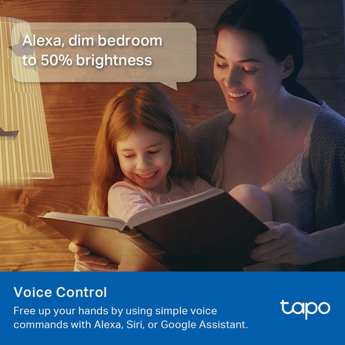 TP-Link Tapo Smart Light Bulb, Multicolor,Matter
