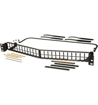 Legrand High Density HDJ 24 Port Unloaded Flat Patch Panel 1RU Black