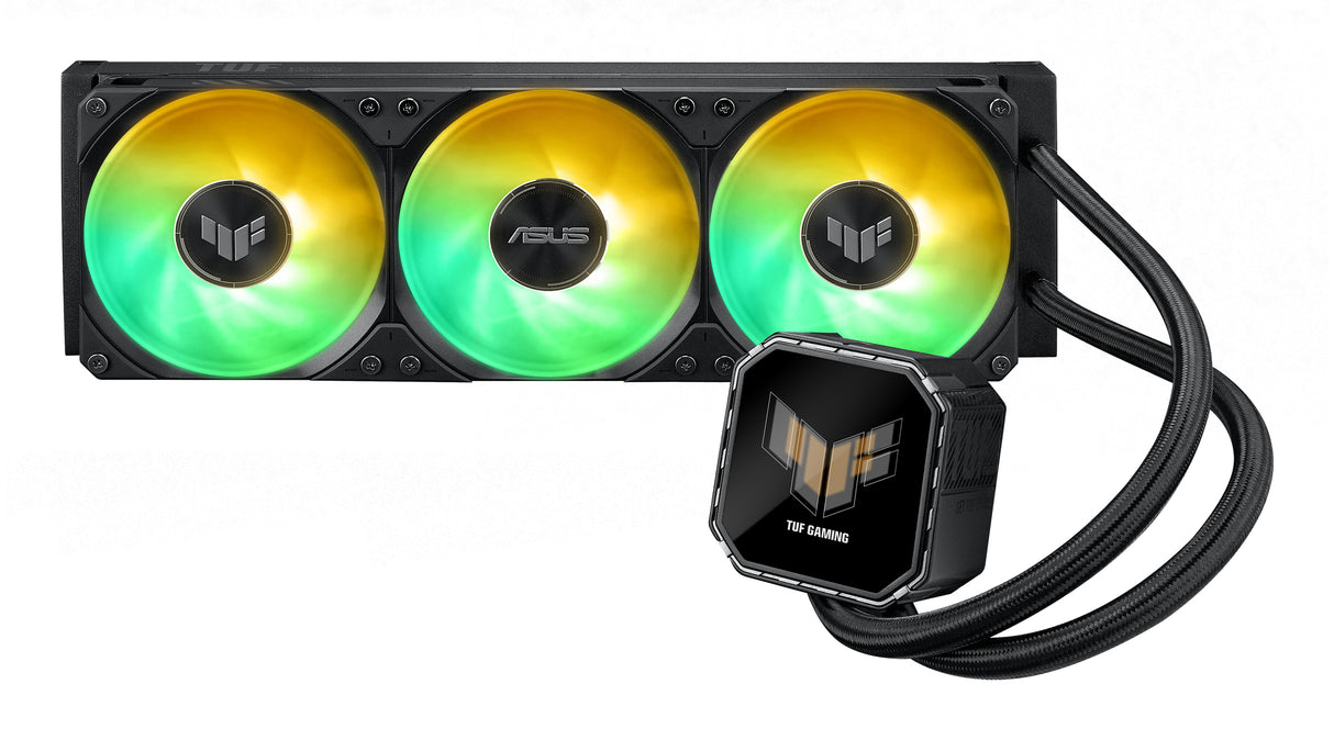 ASUS TUF Gaming LC III 360 ARGB LCD Processor All-in-one liquid cooler 12 cm Black 1 pc(s)