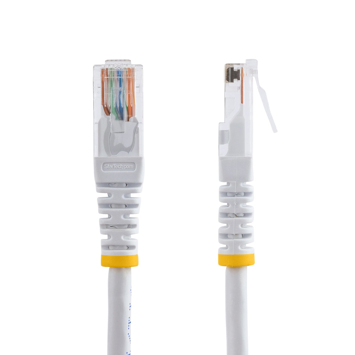 StarTech.com Cat5e Patch Cable with Molded RJ45 Connectors - 1 ft. - White