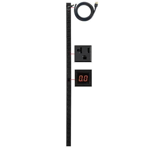 CyberPower PDU20MVT26F power distribution unit (PDU) 26 AC outlet(s) 0U Black