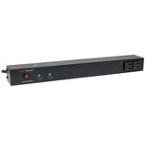 CyberPower RKBS15S2F8R surge protector Black 10 AC outlet(s) 120 V 4.57 m