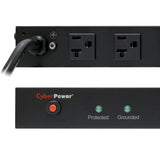 CyberPower RKBS20ST6F12R surge protector Black 18 AC outlet(s) 120 V 4.57 m