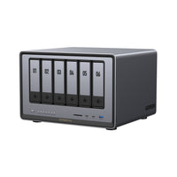 Ugreen DXP6800 Pro NAS Desktop Intel® Core™ i5 8 GB DDR5 Grey, Black