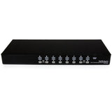 StarTech.com 16 Port 1U Rackmount USB KVM Switch Kit with OSD and Cables - TAA