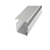 StarTech.com 3x3in Open Slot Wiring Cable Raceway Duct with Cover, Server Rack Cable Management, Cable Cover Duct, Cord Hider / Organizer, PVC Cable Manager - TAA Compliant