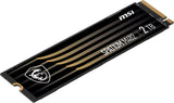 MSI SPATIUM M482 2 TB M.2 PCI Express 4.0 NVMe 3D NAND