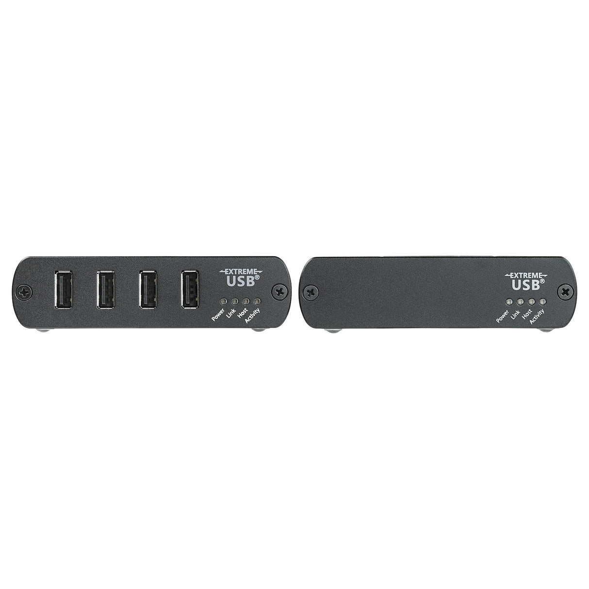 StarTech.com 4 Port USB 2.0 Extender over Ethernet/IP Network Hub - Up to 330ft (100m) - USB over Gigabit LAN or Direct Cat5e/Cat6 Cable (RJ45) Extender Adapter - USB Extender Kit