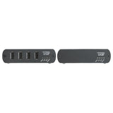 StarTech.com 4 Port USB 2.0 Extender over Ethernet/IP Network Hub - Up to 330ft (100m) - USB over Gigabit LAN or Direct Cat5e/Cat6 Cable (RJ45) Extender Adapter - USB Extender Kit