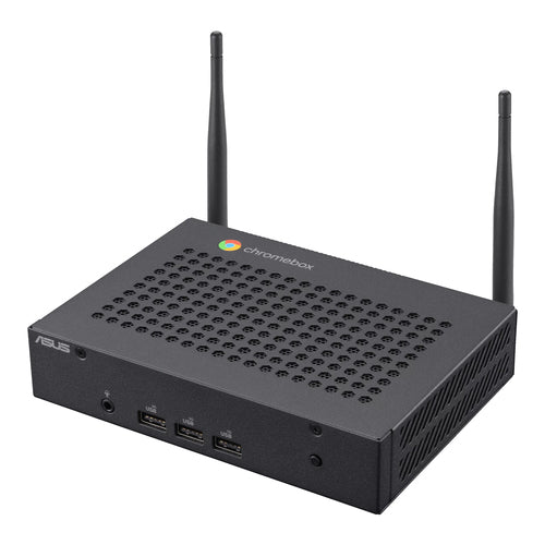 ASUS Chromebox CF40-BC0001UN Intel® Celeron® N N4500 8 GB LPDDR4x-SDRAM 64 GB eMMC ChromeOS SFF Mini PC Black
