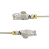 StarTech.com 6 in. CAT6 Ethernet Cable - Slim - Snagless RJ45 Connectors - Gray