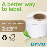 DYMO Original LabelWriter Durable Labels | 57mm x 32mm | White Poly | 800 Self-Adhesive Labels | High-Performance | For LabelWriter Label Makers