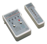 Intellinet Multifunction Cable Tester, RJ-45 and RJ-11, UTP/STP/FTP, Shielded and Unshielded