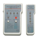 Intellinet Multifunction Cable Tester, RJ-45 and RJ-11, UTP/STP/FTP, Shielded and Unshielded