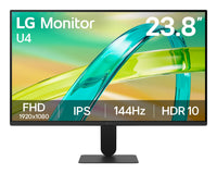 LG 24U411B-B computer monitor 60.5 cm (23.8") 1920 x 1080 pixels Full HD LCD Black