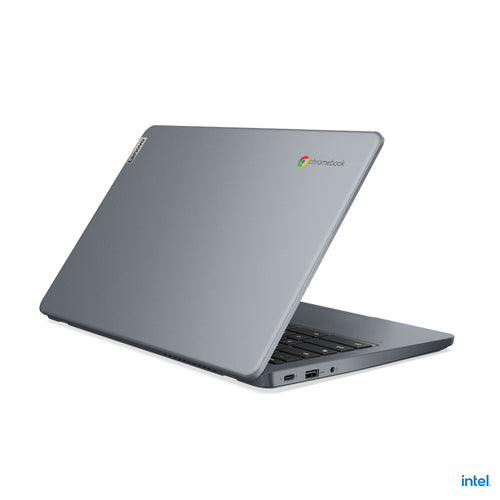 Lenovo 14e Chromebook Gen 3 Intel® N N200 35.6 cm (14") Touchscreen Full HD 8 GB LPDDR5-SDRAM 128 GB eMMC Wi-Fi 6E (802.11ax) ChromeOS Grey QWERTY US English