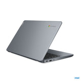 Lenovo 14e Chromebook Gen 3 Intel® N N200 35.6 cm (14") Touchscreen Full HD 8 GB LPDDR5-SDRAM 128 GB eMMC Wi-Fi 6E (802.11ax) ChromeOS Grey QWERTY US English