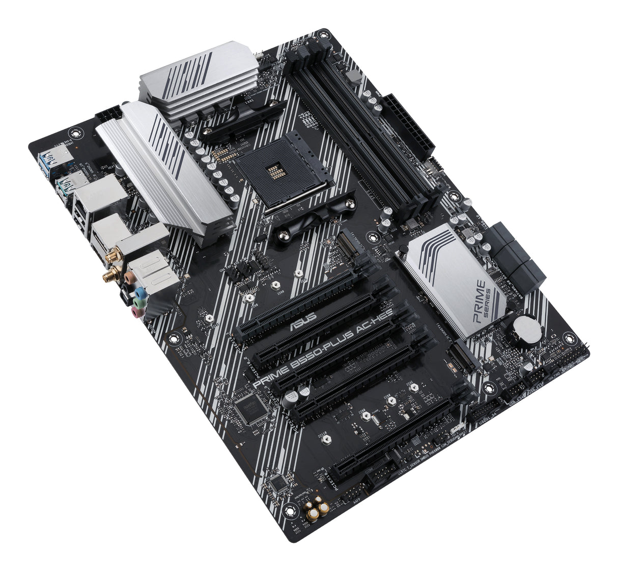 ASUS PRIME B550-PLUS AC-HES motherboard AMD B550 Socket AM4 ATX