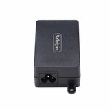 StarTech.com 1-Port Gigabit PoE+ Injector, 10M/100M/1G Ethernet, PoE/PoE+ (802.3af/802.3at), 30W Power Budget, Wall Mountable, Unmanaged Inline Power Over Ethernet - TAA