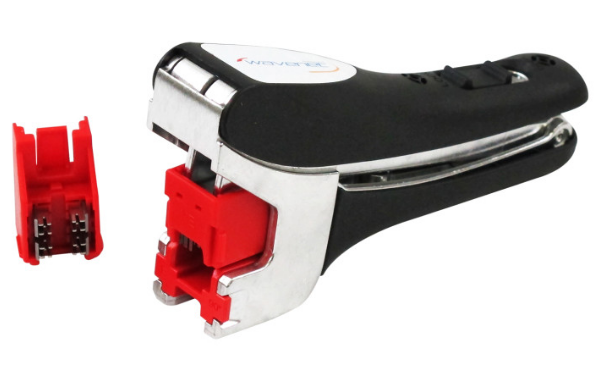 Wavenet Termination Tool, JACK4PAIR, for Keystone, with 90 and 180 degree die