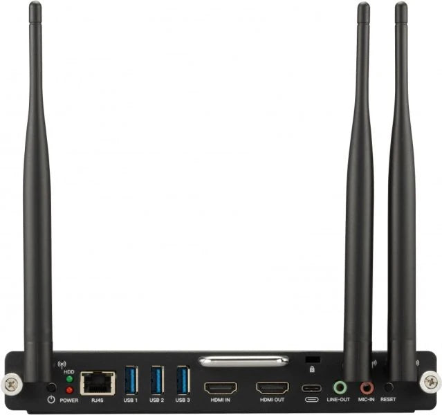 Viewsonic VPC-A31-O1 PC/workstation 8 GB DDR4-SDRAM 128 GB SSD Slot-in PC Mini PC Black