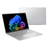 ASUS Vivobook S15 S5507QA-DB71-CB Copilot+ PC Snapdragon X1P-42-100 Laptop 39.6 cm (15.6") 3K 16 GB LPDDR5x-SDRAM 1 TB SSD Wi-Fi 7 (802.11be) Windows 11 Home Silver