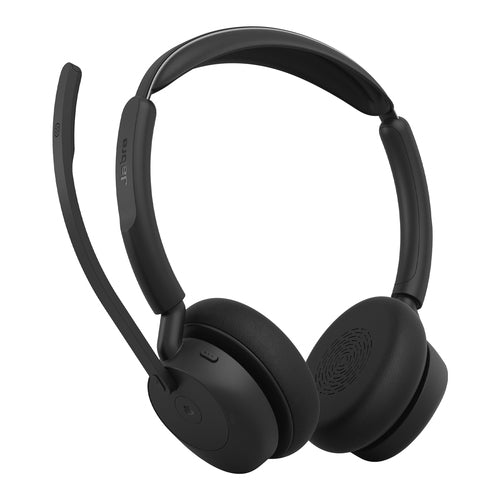 Jabra Evolve3 45 MS - USB-A with Dongle - Stereo (Charging Stand)