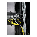 APC NetShelter Cable Management, Vertical Cable Manager, Rings, for NetShelter 750 and 800mm W Enclosures, Set of 8, 76 x 19 x 203 mm